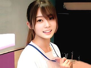 ＜素人ナンパ＞色白清楚なエロ看護師の童貞”筆おろし”企画‼騎乗位素股で発情した痙攣子宮に連続中出し＜フェラ抜き×口内射精＞