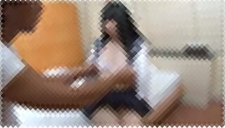 【中出し】真面目そうな黒髪美少女JKがお小遣いの誘惑に負けてパパ活セックス！パンツの上からローター当てられただけで濡れまんになり中出しされちゃうｗ