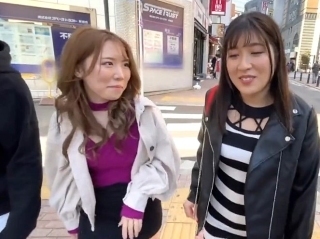 〖素人ナンパ〗2人組だからガードもユルユル？極ムチボディにドピュッと中出し