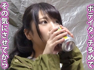 【素人ナンパ】『ㄘんㄘん好き…♥』ガッキー風小悪魔JDをGET！主観フェラ⇒お漏らし失禁＆生挿入で悶える声我慢SEXｗｗ