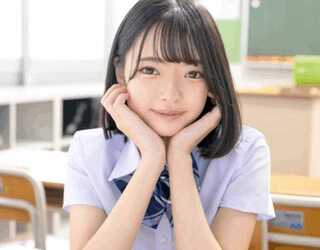 黒髪ショートの清楚な制服美少女がエッチな笑顔でねっとりフェラ♡かわいい顔を淫らに変えて激しいピストンでイキまくる