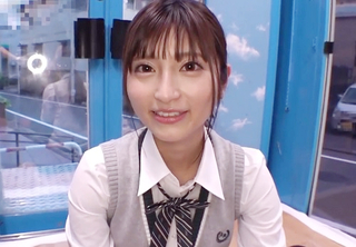 素人ナンパ「いくっ♡やばいっ♡」可愛すぎるスレンダー美乳おっぱい制服美少女がディルドオナニーで発情し生ハメで汁まみれH