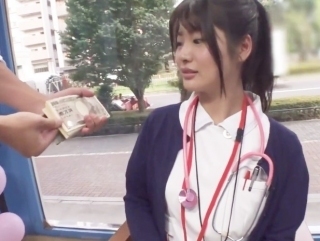 〖素人ナンパ〗可愛すぎるだろ～ ストレスまみれの看護師が、諭吉の力で合体