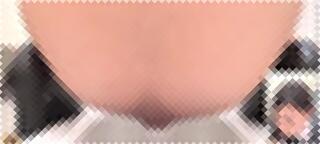 【トイレ脱糞】おちょぼ口みたいな肛門をもにゅもにゅしながら糞を捻り出す事務服OL。真下から見るとチンコ入るくらいガバガバｗ