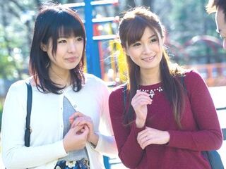 【人妻ナンパ】美人ママ友2人組をGETしホテル連れ込み！欲求不満ボディを味わうエロエロ3P乱交のハーレム不倫セックス！