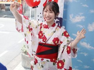 【マジックミラー】ナンパした浴衣美少女JDが野球拳対決するエロ企画！友達を外に待たせ巨根デカチンでハメる濃厚セックス！