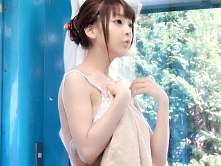 《マジックミラー号》温泉好き美少女に風呂上がりのマッサージして乳首弄りやローション手マン★★V字開脚でおまんこくぱぁしてガチSEX