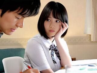 ＜女子校生＞色白清楚な彼女JKが”家庭教師”をNTR誘惑！ドS痴女な乳首舐め手コキで挑発し羞恥なデカ尻騎乗位で痙攣絶頂♡