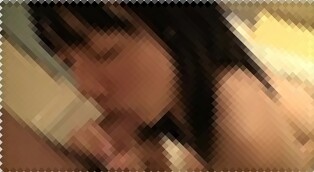 ロリ顔の黒髪美少女JKが円光でチンポを一生懸命にご奉仕して顔面ザーメンまみれになっちゃいました！