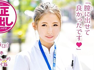【マジックミラー号】看護師さんがおチンポをお手伝い！絶品おマンコに生挿入！