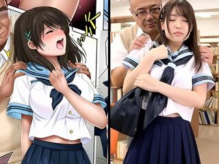 ＜女子校生＞キチガイ教師の催眠洗脳でメス奴隷堕ち！脳みそ調教されたエロ巨乳な制服JKを強姦凌辱…中出しレイプ＜フェラ抜き＞