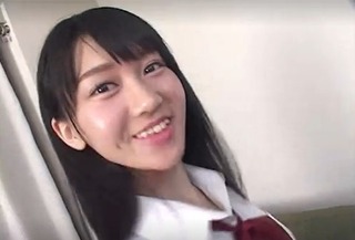 【清純系×ハメ撮り】明るい清純系美少女とハメ撮りsex！明るくて感度もイイので楽しいセックスです♪