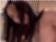 素人｜超エロい巨乳ボディにガーターベルト姿立ちバックガン突きでひたすらパコられまくってて超エロい生ハメ生中出し素人ハメ撮りエッチ