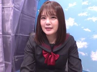 『潮吹き…？』野球部マネージャーの制服美少女jkが拘束潮吹き体験するエロ企画！黒パンスト越し電マ責め＆手マンでお漏らし！