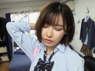 〖深田えいみ〗弱みを握られてしまった制服娘 中出し・イラマチオ・顔射 もうヤラレ放題