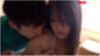 パンツまで愛液でびっしょり濡らして感じやすい敏感美少女がイケメン彼氏とのラブラブセックスの快感に酔いしれるｗ