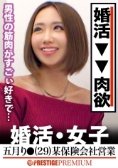 この生々しさは見ないとわからない！！五月り●(29)某保険会社営業。出会いを求めて婚活パーティーに来る様なオンナは即ち、求めてるんです！！躰も(チ●コを)！！！そんな将来を焦り出したふわふわマ●コに安定した男を差し出せば、即日ホテルでハメ倒しのやりたい放題！！！何度も言うが、生々し過ぎる素人の極エロ素セックスは、本編を見ないとわからない！！！：婚活女子13