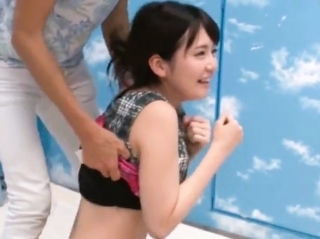 〖マジックミラー号〗衝撃のペッタンコ 貧乳マニア絶賛 極上のフェラテクがヤバ～い