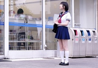 【美少女ｘお仕置き】「ごめんなさいぃぃ♡」スレンダーくびれ巨乳おっぱいの可愛い娘がコンビニで悪いことしてSEXされちゃう