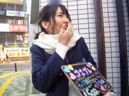 溝の口駅前でコスプレ居酒屋のキャッチをしていた美少女をナンパゲット！