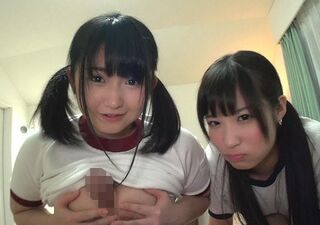 体操服姿のJK妹2人と逆3P中出し近親相姦セックス 浅田結梨 栄川乃亜