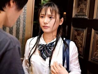 『来ちゃった…』同級生に犯され絶望するエロ貧乳JK！幼馴染を求め…連続射精×連続中出しの痙攣セックスで連続絶頂！＜制服＞