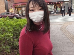 Iカップのマスク美女が…まさかの処女!?ドスケベボディの素人さんのリアル喪失デビュー♥
