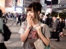 【素人ナンパ】アイドル超級の激カワ美乳20歳！ウブな喘ぎがエロすぎてダメって言ってるのにお顔にぶっかけ完了