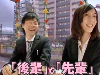 同じ職場の男女をＭミラー号へ連れて来てエッチをしてもらう、というエロ企画なんですけど……♥♥