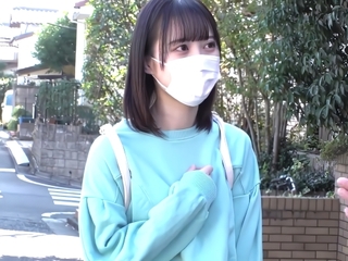 【素人ナンパ】大学生の美少女を声かけGET！精子を30ml集めるミッションにスレンダー女子がチャレンジ！！