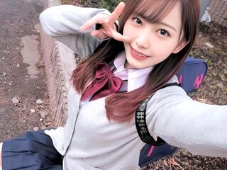 ＜女子校生＞ヤリマンビッチなエロ巨乳JKを自宅に誘惑！乳首舐め手コキで挑発するドSな痴女ギャルの痙攣子宮に無許可中出し♡