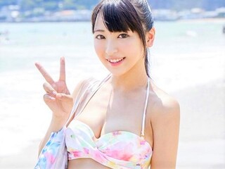 【MM号】巨乳スレンダーの水着姿の美少女お姉さんを口説く！体を触られ発情したところを挿入セックスで感じる！