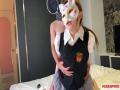 コスプレ｜変態21歳学生コス 21歳の天才的な痴女娘が変態コスプレ男とのガン突きセックスでイキまくる♡気持ちいいセックスに仮面の下はアへ顔♪