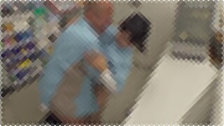 幼馴染はポニーテールが似合う清楚系美女。純真無垢な彼女を性教育！感じやすいカラダが反応するたびにポニーテールが暴れる！バックが好きなので後ろから挿入！奥まで入ると彼女が崩れ落ちる！横になった彼女に連続ピストンで顔に発射！