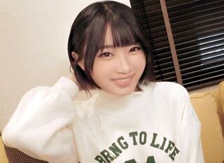 キュートな２０歳ショートヘアお姉さんはドＭ美乳ボディ♡ナンパしてホテルに連れ込みエロ顔フェラから首絞めＳＥＸでイキ狂う